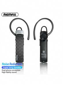 REMAX [تحديث 2025] سماعات أذن لاسلكية خفيفة جداً من ريماكس؛ مزودة بخاصية إلغاء الضوضاء الذكية وصوت نقي للمكالمات؛ تناسب الأذن اليمنى واليسرى؛ إقران مزدوج؛ لاسلكي 5.4 متوافق مع آيفون/أندرويد؛ وقت تشغيل طويل يصل إلى 20 ساعة؛ تركيب آمن طوال اليوم؛ سماعة أذن بدون استخدام اليدين؛ سماعة رأس لاسلكية