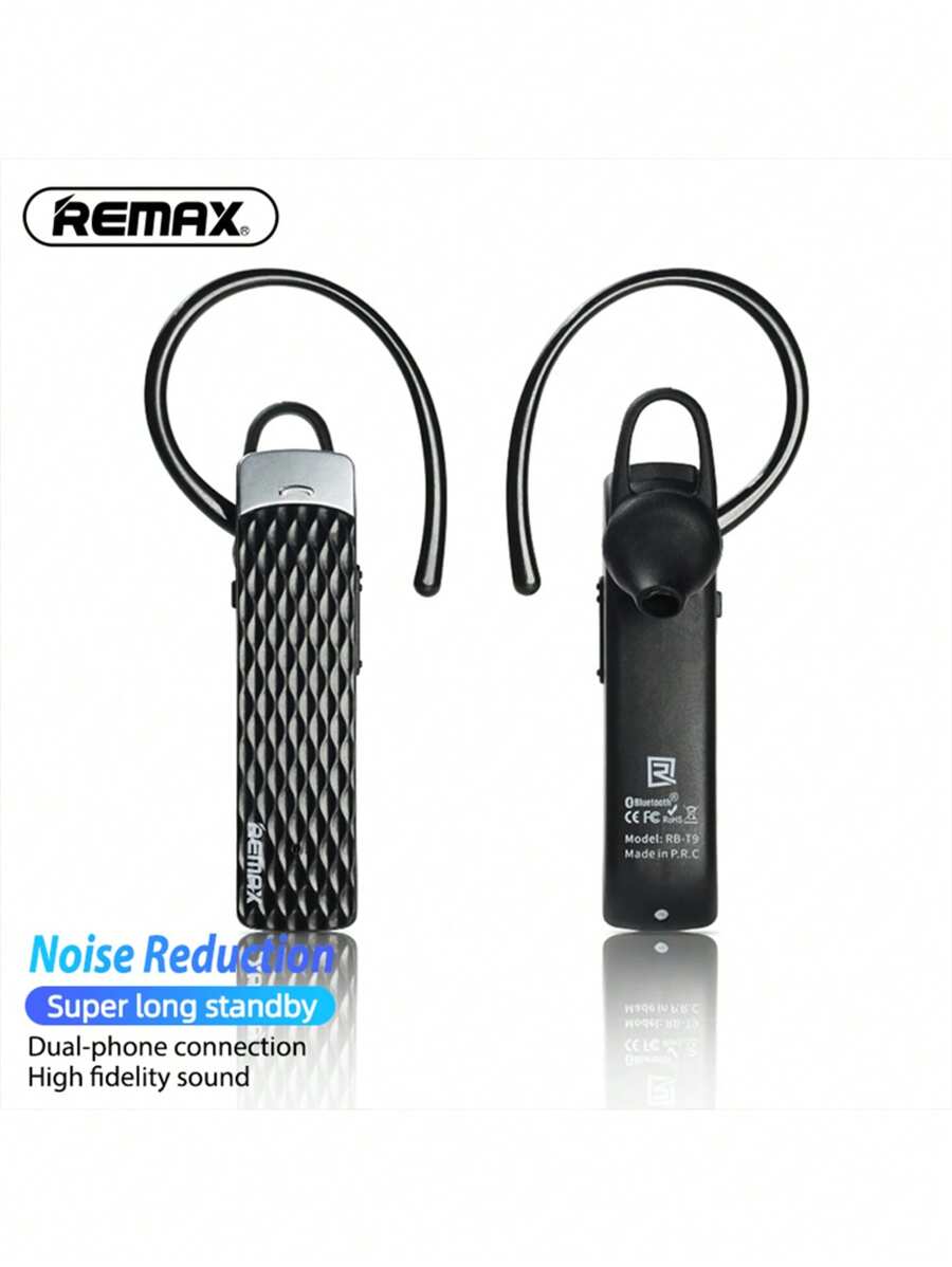 REMAX [تحديث 2025] سماعات أذن لاسلكية خفيفة جداً من ريماكس؛ مزودة بخاصية إلغاء الضوضاء الذكية وصوت نقي للمكالمات؛ تناسب الأذن اليمنى واليسرى؛ إقران مزدوج؛ لاسلكي 5.4 متوافق مع آيفون/أندرويد؛ وقت تشغيل طويل يصل إلى 20 ساعة؛ تركيب آمن طوال اليوم؛ سماعة أذن بدون استخدام اليدين؛ سماعة رأس لاسلكية