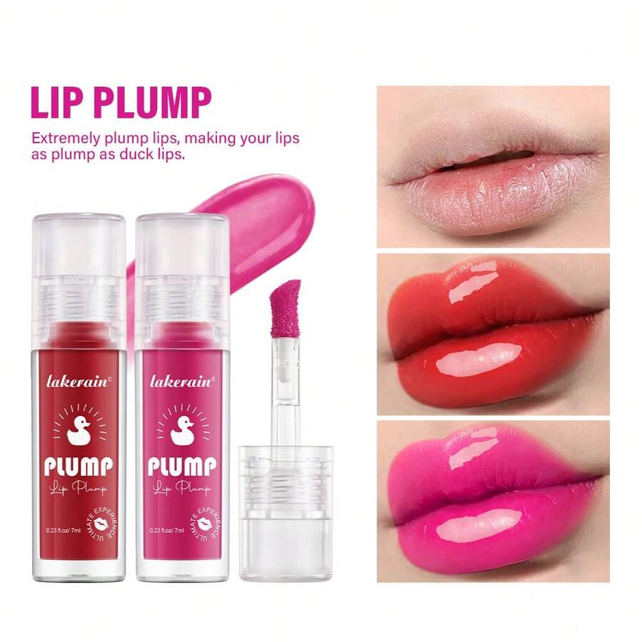 Lakerain Duck Duck Plumping Gloss Mirror Finish Nourishing & Moisturizing Lip Tint