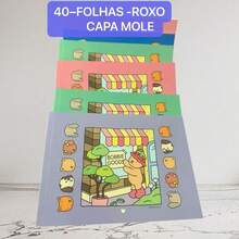 Coloring Book Drawing With 50 100 Or 170 Sheets - Kit 2 Pecs Aleatorias Bobbie Goods Aleatoria 50 Folhas Capa Mole - View 2