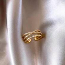 1 Stück Mode minimalistische Nischen Design hochwertige Kreuz Knöchelring mit Himmelskörper-Motiv für Frauen, elegantes Geschenk für Freundin & beste Freunde