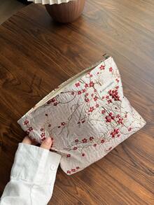 化妆包，女士便携式化妆包，零钱包口红化妆品配件收纳包，旅行套装收纳袋，卫生巾化妆包，女士旅行包，旅行洗漱包 - 彩色 - 查看 2