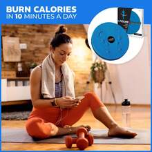 ¡RecomendadoTabla de recorte de cifras, tabla de retorcido de abdominales, de 12 pulgadas, para ejercicios de núcleo y abdominal, disco de torsión de cintura, tablero de torsión de disco mareado para¡Top de Temporada - Un solo color - Ver 9