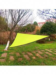 遮阳帆户外防水遮阳帆天篷浅绿色有效阻挡 95% 紫外线，适用于后院、露台、阳台、派对、草坪花园、户外活动 - 淺綠色 - 查看 10
