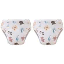 3pcs/Set Reusable Waterproof Baby Diapers, Diaper Pants, Training Pants, Swim Diapers, Adjustable & Easy Wash For Boys And Girls