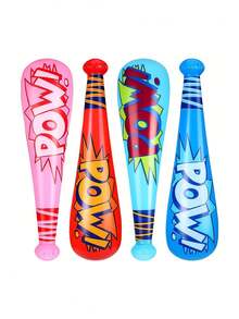 2pcs-Pow Inflatable Baseball Bats,Oversized Inflatable Sticks,Inflatable Bat Baseball Party Favors For Goodie Bag Favors Carnival Prizes Games Birthday Party Supplies(Random Color) - Multicolor - View 10