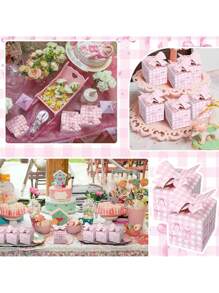 1 Stück Geschenkbox mit Schleife, elegante & schöne Schleifenverpackungsbox, geeignet für Geburtstaggeschenke, Hochzeitsgefälligkeiten, Heimdekoration, Feiertagsparty, Graduierungsfeier, Themenevent