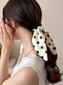2 pièces/1 pièce Pince à cheveux chic à pois pour femmes, épingle à cheveux minimaliste élégante de haute qualité, convenant pour le quotidien, les fêtes, le travail, les voyages, le lavage du visage, le maquillage, assortissant les tenues. Pinces à cheveux, pinces à mâchoire, pinces à cheveux, clips à cheveux, attache-cheveux