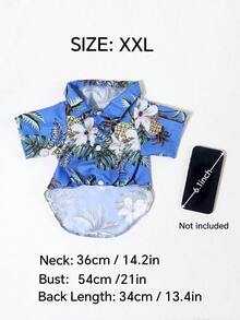 1 Piece Of Non Stretch Slim Fit Pet Summer Style Shirt Suitable For Small Cats And Dogs To Wear At Home And Outdoors In Spring And Summer (The Product Is Slightly Smaller, It Is Recommended To Add 1-2 Extra Sizes For Purchase) - Multicolor - View 20