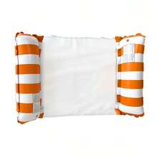 1pc Inflatable Striped Mesh Water Hammock Lounge Mat, Foldable Water Leisure Cushion For Outdoor Water Activity, Pool Party And Ultimate Relaxation - Multicolor - View 12