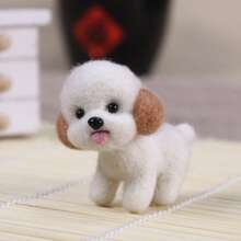 Cute Puppy Wool Felt DIY Craft Kit - Multicolor - View 2