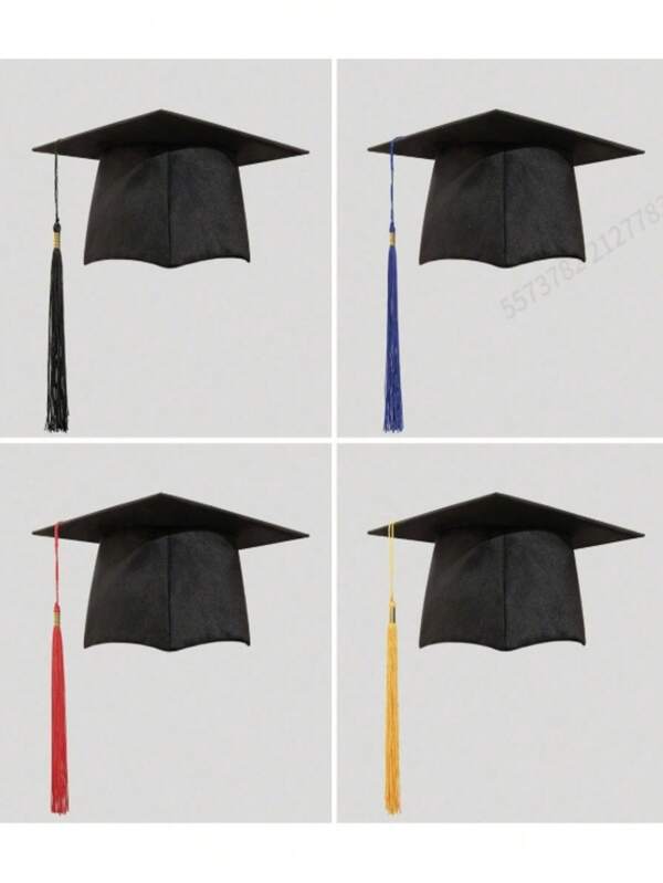 1pcGraduation Season Tassel PhD Hat Party Ceremony Photo Props Decoration 1 Set 1 Piece