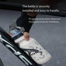 ABS Material Bicycle Water Bottle Cage - Suitable For Road Bikes And Mountain Bikes - Sturdy Mounting On Frame - Suitable For Cyclists - Ideal For Biking Enthusiasts