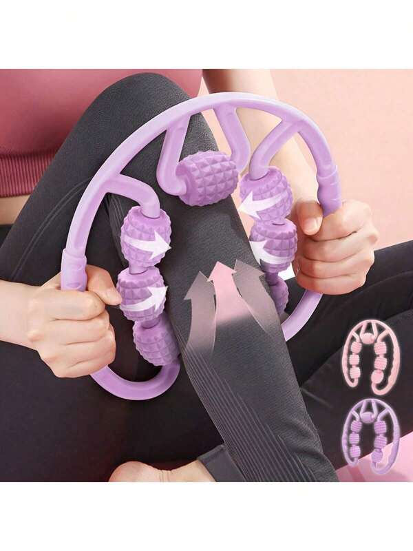 Rouleau de massage anti-cellulite, masseur de corps et de jambes, appareil de formation en yoga en forme de U, rouleau de relaxation musculaire Pilates