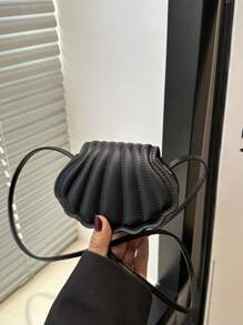 Bolso de hombro mini de moda, elegante bolso de concha perfecto para fiestas, bodas, cenas y banquetes, que combina con vestidos de novia, atuendos formales, vestidos de graduación y atuendos de cumpleaños