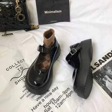 Women Loafers Shoes - 黑色 - 查看 4