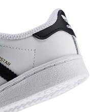 Adidas Originals Zapatillas deportivas casuales de corte bajo EF4842 SUPERSTAR CF I para niños pequeños/bebés - Blanco - Ver 5