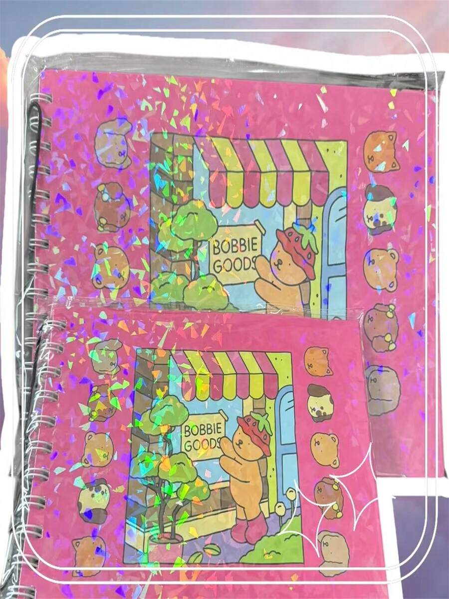 Coloring Book Drawing With 50 100 Or 170 Sheets - Kit 2 Pecs Aleatorias Bobbie Goods Aleatoria 50 Folhas Capa Mole - View 1