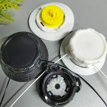 [No Tie Chunky Rope Shoelaces] 1pair Rotating Shoe Buckles, Chunky Rope Shoelaces, No Need To Tie Or Fasten, Sneaker Accessories Including Shoelaces - Multicolor - View 4