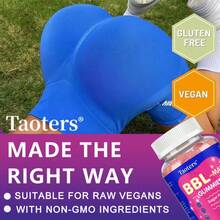 BBL - Max - Booty  Gummies - Multivitamin & Herbal Blend For Firming, Lifting & Smoothing Contours, Ideal For Fitness & Body Confidence- 60 Gummies - 1 chai - Xem 4