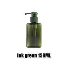 1 件 100/150/250/450ml 浴室可填充瓶、旅行装喷雾瓶、PET 碳粉喷雾器、香水瓶、大容量沐浴露洗发水液体皂分配器泵瓶、可重复使用可填充小空瓶返校 - 彩色 - 查看 12