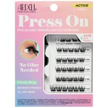 Ardell Active Press On DIY Lash Clusters False Eyelashes Cluster Lashes PreGlued Underlash Eyelash Extensions Pump'n 1pack -It Is Important For Beauties-It Is Important FOR Beauties - Black - View 1