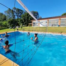 Gismar Redes Rede de Biribol Vôlei de Piscina 3 Metros Branca