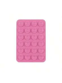 Soporte de teléfono portátil y movible con ventosa de silicona y almohadilla antideslizante (Adecuado para superficies de vidrio, cerámica y otras superficies lisas. Limpie la superficie del producto antes de usar para un tiempo de uso talla grande prolongado)