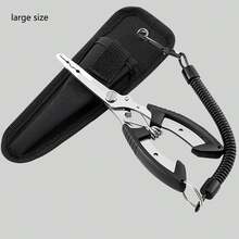 1pc Multifunctional Stainless Steel Fishing Pliers, Fishing Line Cutter, Fishing Tool - Multicolor - View 11