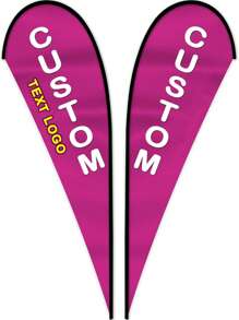 Custom Feather Flags, Knife Flags, Personalized Images Or Fun Pictures, Indoor And Outdoor Commercial Advertising Flags, Your Logo/Design/Text, Outdoor Holiday Decorations, Promotions, Events