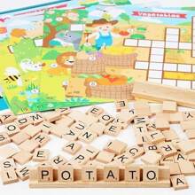 200 X Wooden Letters, Wooden Scrabble Letters, Wooden Letters, Mobile Letters, Letter Tiles A To Z, For Crafts, Study, Spelling, Gift, 20 X 18 X 4 Mm