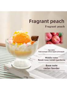 1pc 450g Summer Fruit Ice Cream Creative Exquisite Shape Yogurt Cup Soy Wax Birthday Gift Souvenir Aromatherapy Candle