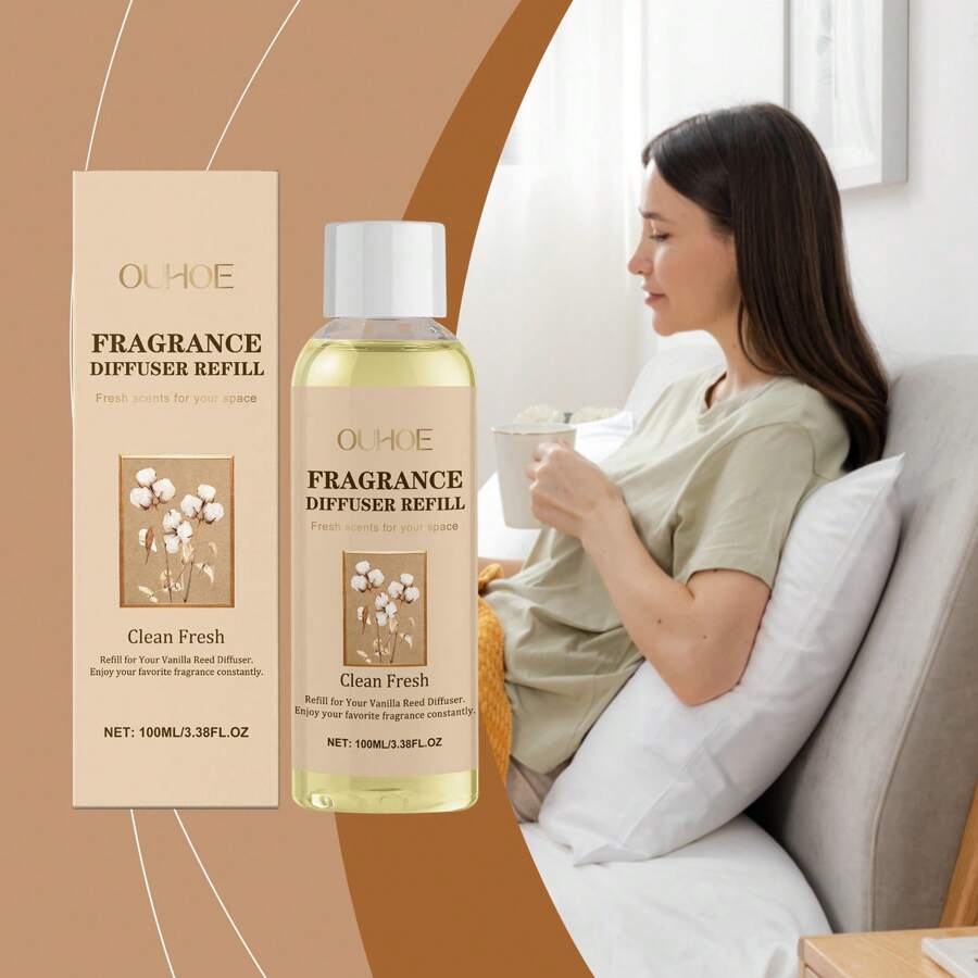 1 Piece Of 100ml Aromatherapy Naturally Refreshing And Long-Lasting Fragrance, Sleep Fragrance Freshener Naturally Fragrant, Suitable For Living Rooms, Bedrooms, Bathrooms, Offices, Etc., The Best Gift For Friends