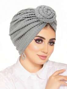 1 buc. Turban elastic pentru femei - Design răsucit, pălărie ușoară și caldă de iarnă pentru petreceri dansante și ieșiri casual, opțiuni multicolore (doar spălare manuală), accesoriu elegant pentru cap, eșarfă versatilă, croială perfectă
