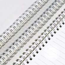 1pc Transparent Shell Spiral Notebook, Grid Notebook, Stationery, Gift, Planner, Journal, College Ruled A5/B5 Size (Random Style & Color)