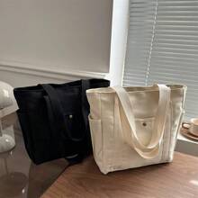 1 Peça Bolsa de Mão e Bebê Moda, Bolsa Sacola Multiuso de Lona, Bolsa de Fraldas para Ombro