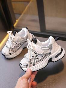 Zapatillas Deportivas Niños Malla Transpirable Zapatillas Running Niños Niñas Zapatillas Pops - Negro - Ver 5