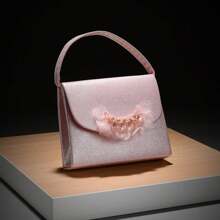 High Sense Banquet Bag Dress Hundred Hand Bag Detachable Chain Crossbody Bag Celebrity Fashion Diamante Feather Storage Bag