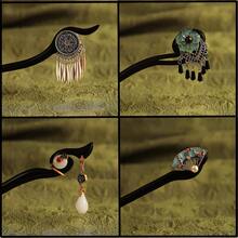 Hair Pins - 黑檀木發簪F25 - 查看 3