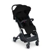 Travel Pram, Lightweight Baby Stroller, Compact Pushchair For Airplane, One Hand Foldable, Buggy With 5-Point Harness - Black - View 2
