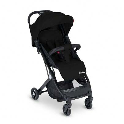 Travel Pram, Lightweight Baby Stroller, Compact Pushchair For Airplane, One Hand Foldable, Buggy With 5-Point Harness