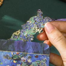 AHLGCAFT Vintage Painting Metal Bookmark, Asymmetrical Hollow Van Gogh Artwork Metal Tassel Bookmark, Gift For Writers, Teachers, Friends, Readers - one-size - View 9