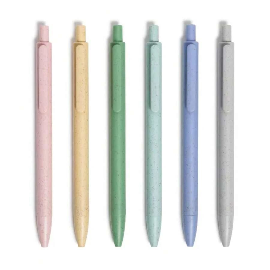 6pk Ballpoint Pens Core Speckle 0.7mm Black Ink-Essential Learning Rials - Limited Time Offer - 1 - View 1