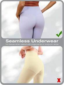 Seamless Women's Underwear - No Show Bikini Panties & Briefs, 6-Pack - A-6 Pack 6 Colors - View 10