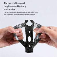 ABS Material Bicycle Water Bottle Cage - Suitable For Road Bikes And Mountain Bikes - Sturdy Mounting On Frame - Suitable For Cyclists - Ideal For Biking Enthusiasts
