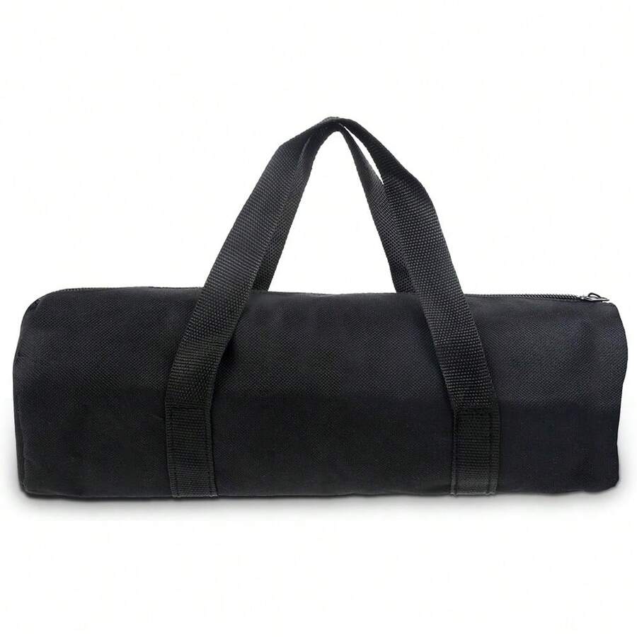 多功能工具袋，男士小型工具包，宽口工具收纳袋，大容量工具手提袋，适用于电工、机械师、扳手、钳子，黑色 - 彩色 - 查看 1