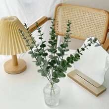 DIY Decoración con Eucalipto, Decoración para interiores y exteriores, Crea una atmósfera verde, Ramo personalizado único, Flores artificiales, Plantas exteriores resistentes a los rayos UV, Vegetación para decoración del hogar, jardín, fiestas y bodas, Ramo de novia