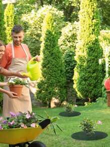 Control Landscape Fabric, Breathable Ground Cover Mat For Flower Bed, Gardening, Fruit Trees, Greenhouse, Woven Fabric