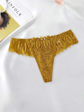 高品质性感简约镂空设计女士丁字裤