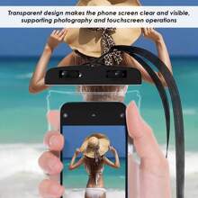 3 Pieces Mobile Phone Waterproof Bag, Diving Mobile Phone Bag, Mobile Phone Waterproof Sealed Bag, Touch Screen Waterproof Bag, Dry Bag, Suitable For Rafting, Diving, Surfing